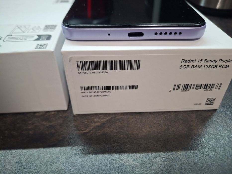 Xiaomi Redmi 15 Purple Sandy