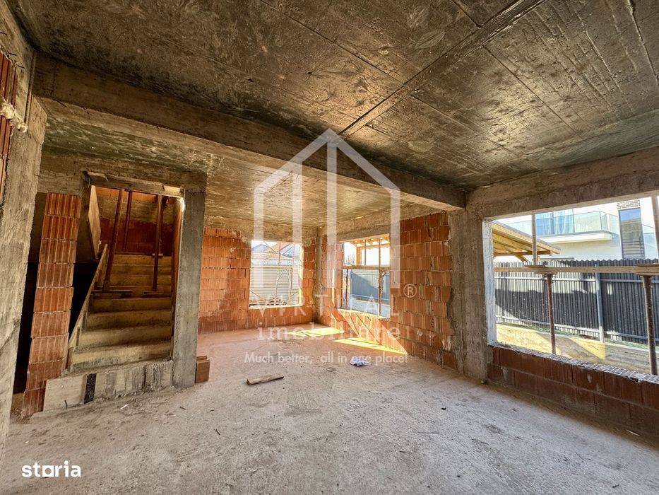 Duplex la rosu cu 4 camere, 117mp utili,  230mp teren, Selimbar