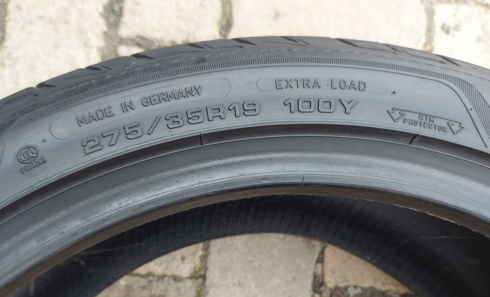 Set 2buc 275/35 R19 100Y XL Goodyear Eagle F1 Asymmetric 3 MOExtended *BMW RSC RFT vară