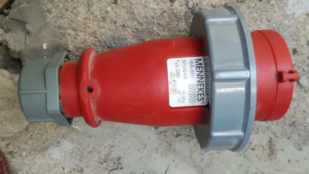 Силовой разъём 16 А