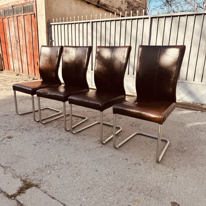 Дизайнерски трапезни столове-късен Baihaus