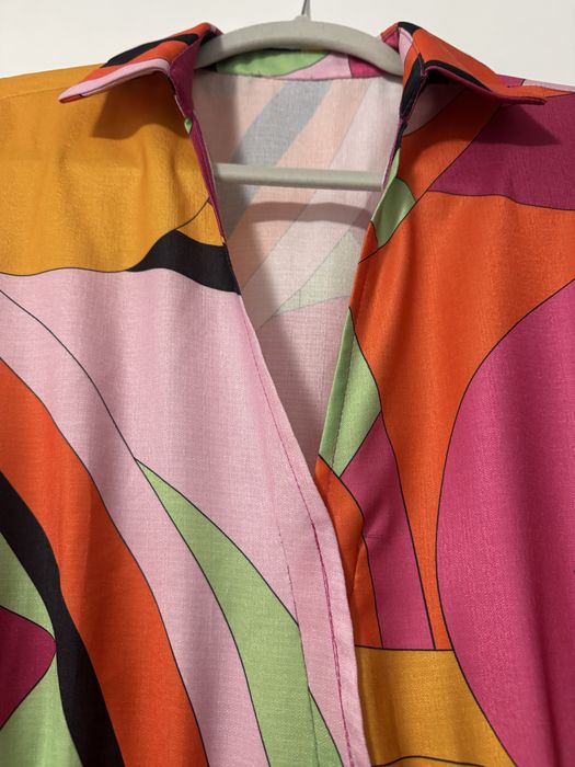 Rochie deosebită vin stil Emilio Pucci M/L-L