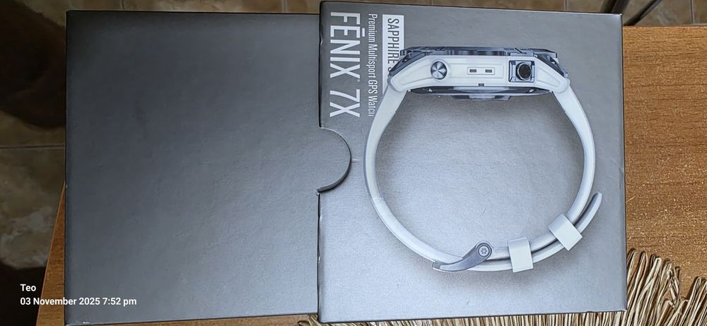 Garmin Fenix 7X Sapphire Solar