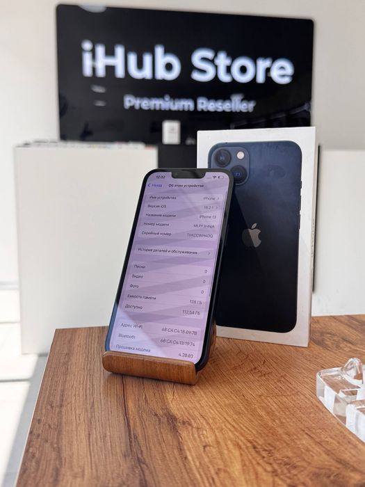 Айфон13•128гб/79%қара