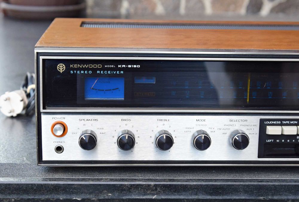 Amplituner Kenwood KR-5150, amplificator vintage