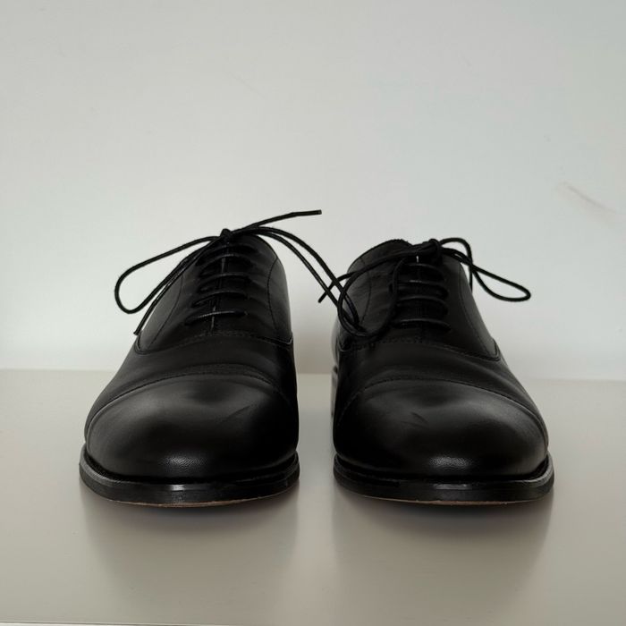 Черни обувки от естествена кожа