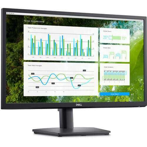 Монитор Dell E2422HS Full HD IPS с 12 месеца гаранция