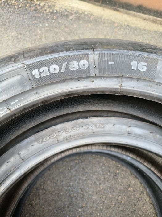 Metzeler K1/Michelin 120/165