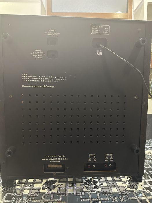 OFERTA Akai gx 747 DBX SAITAMA capac,manual ,naburi,role,originale