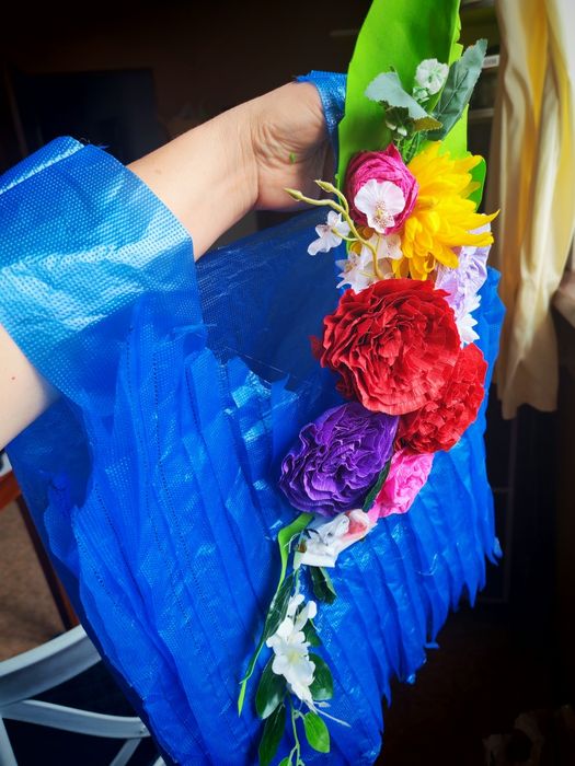 Платье из пакета 7-13 лет