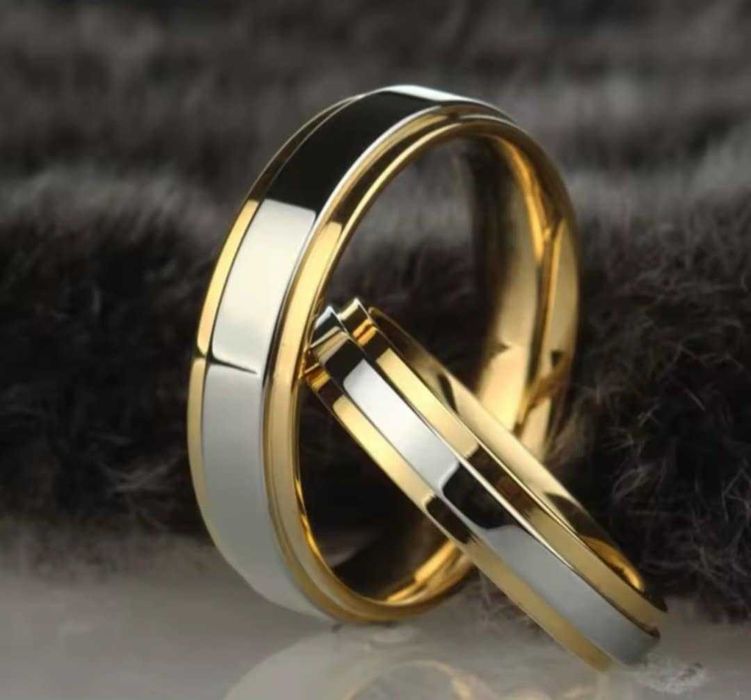 GR62, verighete placate aur 14k, model deosebit, marimi diverse