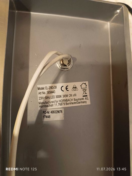 Aplica led , 3 spoturi