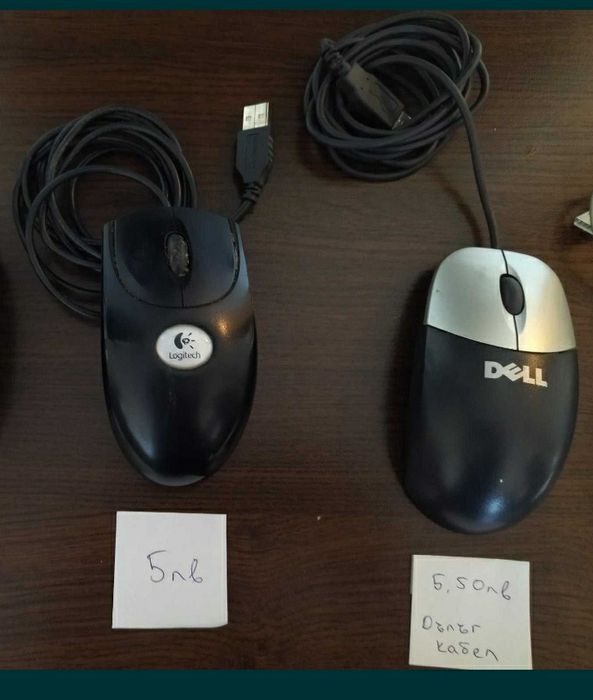 Мишка за компютър - до 5 бр.