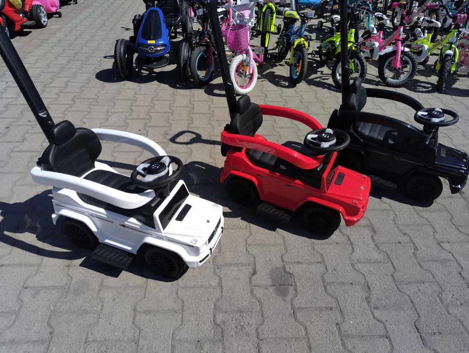 MERCEDES Кола за яздене с дръжка Mercedes-benz G350d