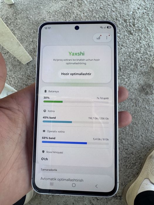 Samsung A 56.  256/8. Karobka