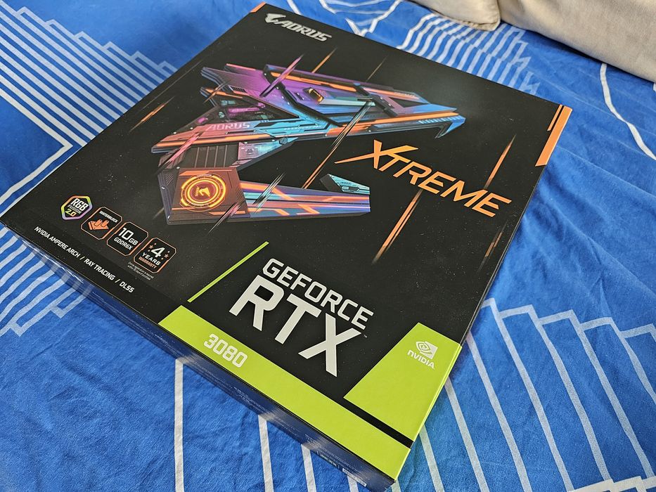 3БР RTX3080 XTREME WATERFORCE Asus Evga Gigabyte Aorus EKWB  видеокарт