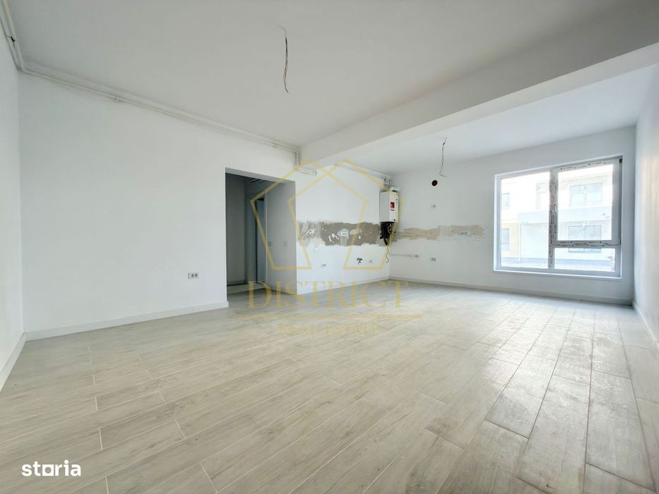 Apartament cu 2 camere, 54 mp utili la parter finalizat la asfalt in G — fotografia 2