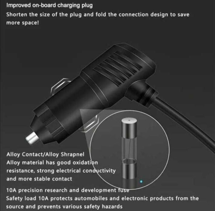 Разклонител за запалка 3в1 с 4 Гнезда - 12/24V