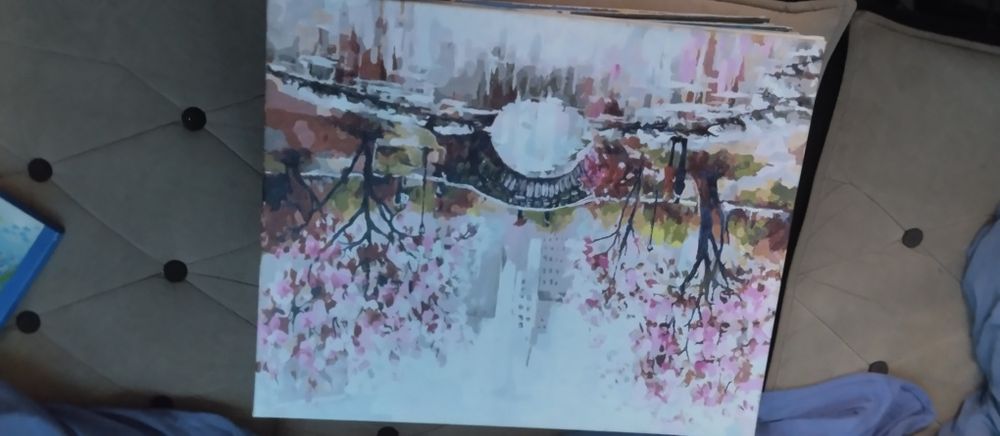 Продаются картины на холсте, выполненные в технике «картина по номерам