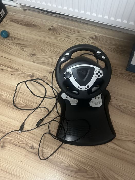 Volan+ pedale Genius Twin Wheel FF