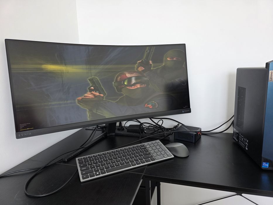 Monitor Gaming Philips Curbat, 34", WQHD, 180Hz, 1ms, HDR10