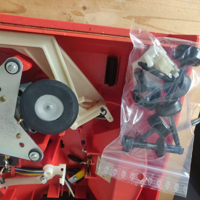 Deck /pick up -componente  /carcasa /capac Unitra  fonica