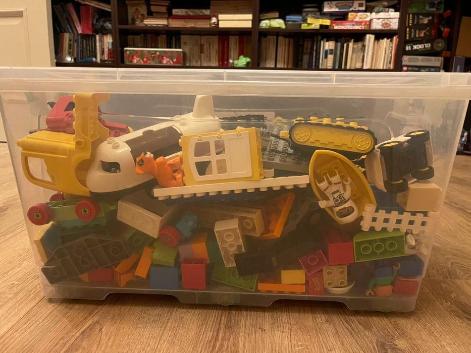 Lego duplo (множество разных деталей)