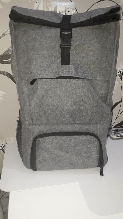 Rucsac drumeție, gri +buzunar termic