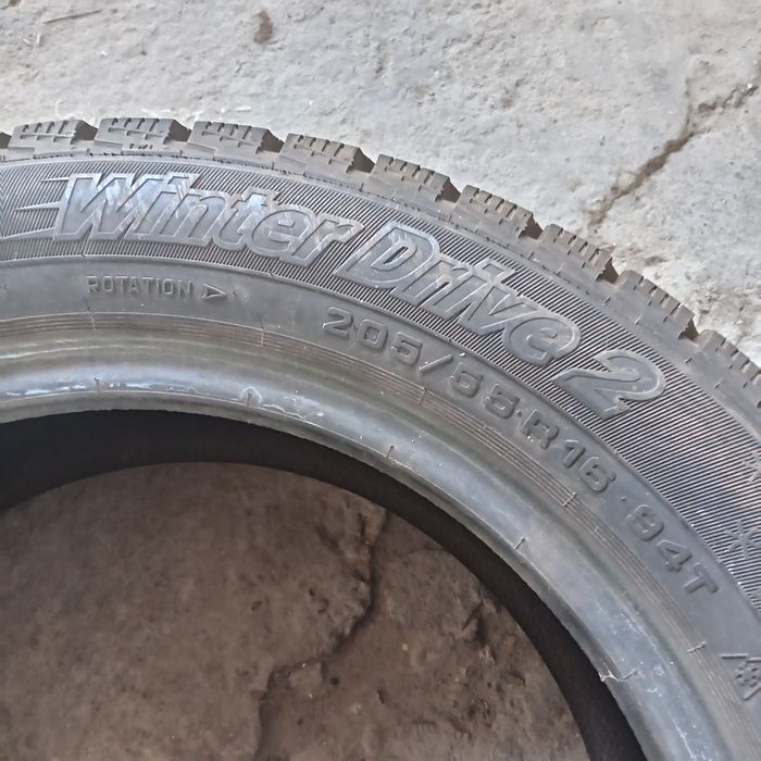 Шины зимние р16 бу