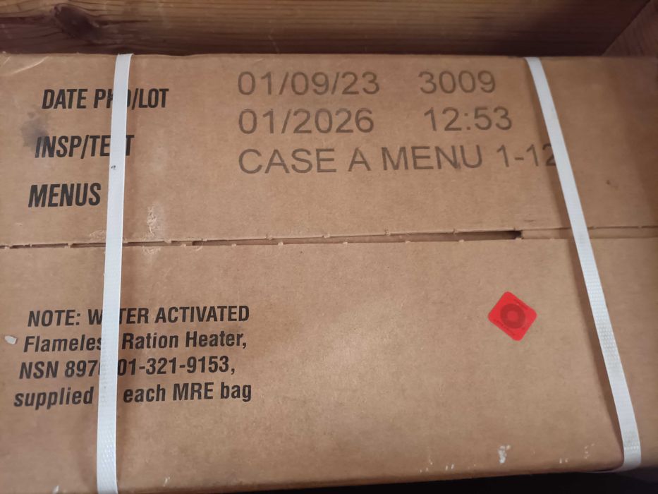 MRE- Вакумирани пакети