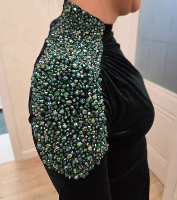 Платье ручной работы