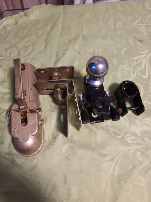 Комплект теглич и топка и планки за ремарке нови