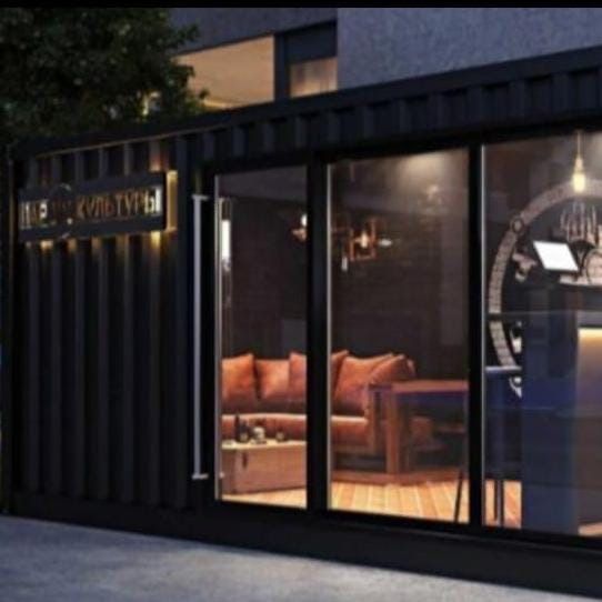 Контейнер жилой утипленный