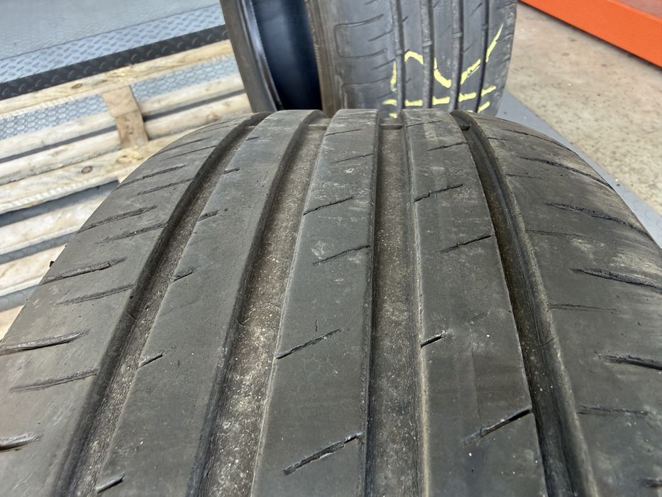4бр. ОТЛИЧНИ Летни Гуми С Борд 215/55R/17 -GOODYEAR- DOT:1020- 6.6мм.+5.3мм. *120€ за 4бр.*
