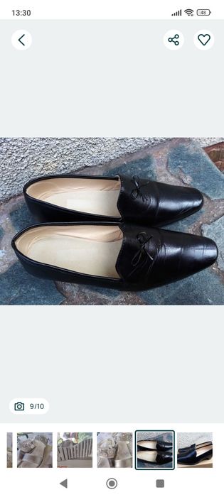 САНДАЛИ естествена кожа 36