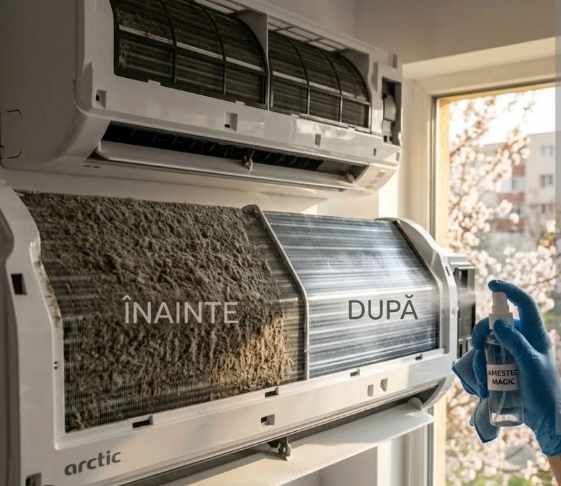 Curatare, Igienizare  aer conditionat Bucuresti toate sectoarele.