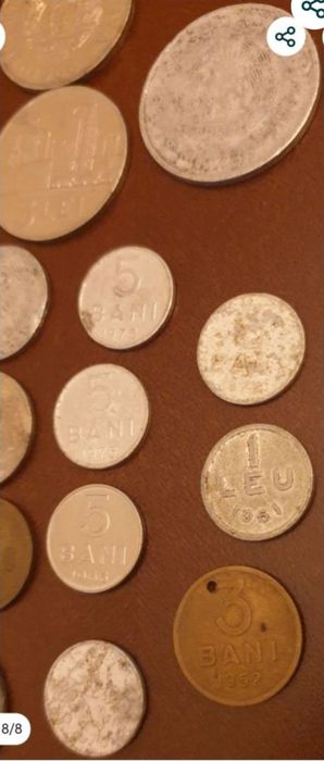 Colectie monezi romanesti vechi