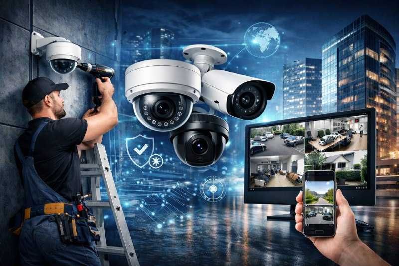 IP-камеры установка видеонаблюдения в Алматы |