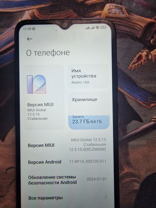 Продам телефон Редми 10а