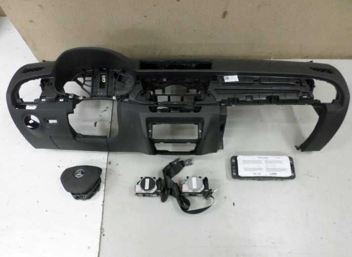 Skoda Fabia 3 kit airbag / plansa de bord / set centuri de siguranta