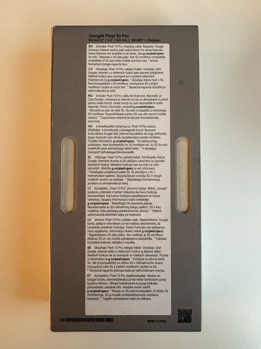 Telefon Google Pixel 10 Pro, 128GB *NOU