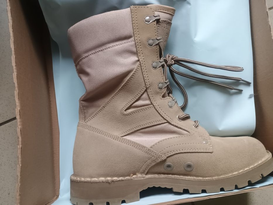 Bocanci piele întoarsă militari