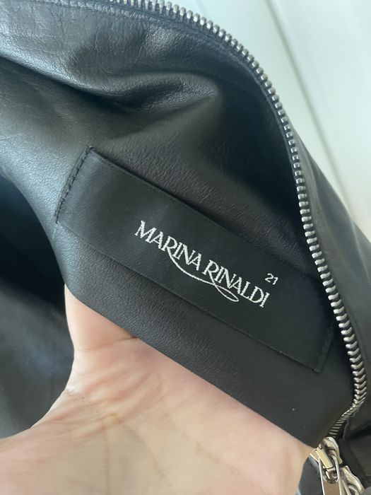 Jacheta din piele de bovina Marina Rinaldi