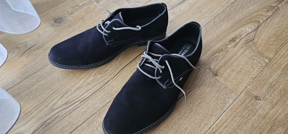 Pantofi barbati piele intoarsa