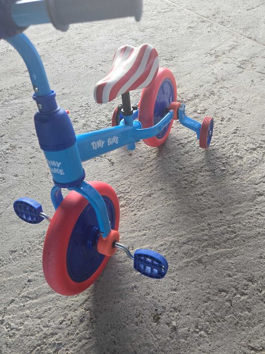 Детско колело с спомаг.гуми