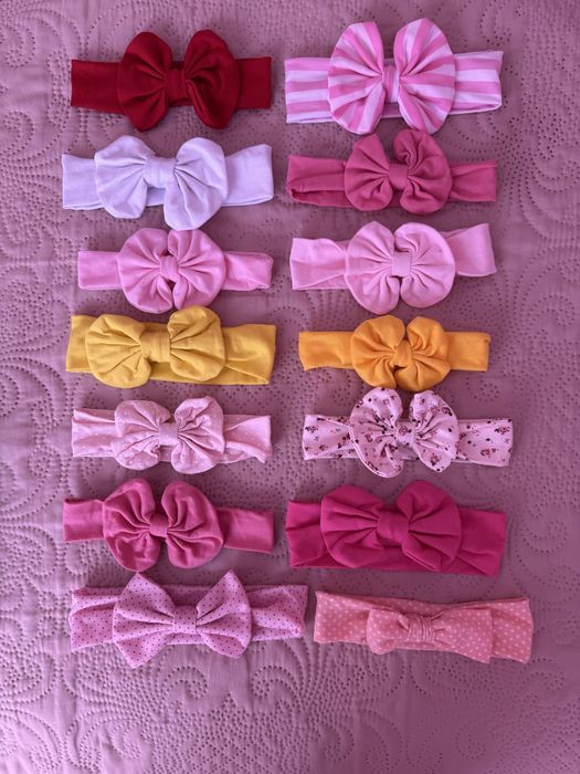 Детски шапки и ленти за момиче