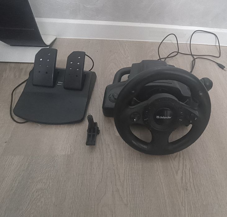 Игровой руль Defender forsage drift gt 270°