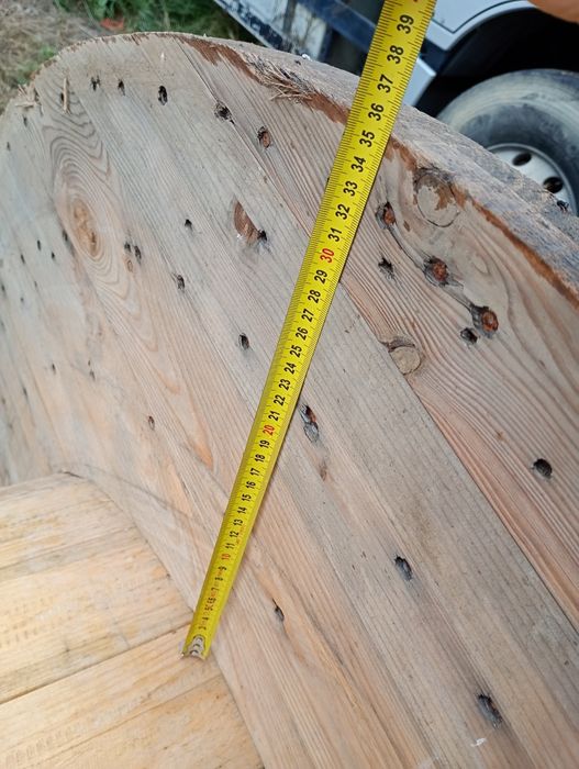 Tambur rola lemn - pentru cablu electric