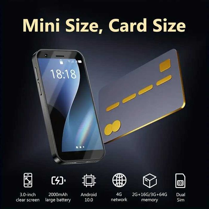 Оригинален SOYES® XS16 4G Микро / Мини Смартфон