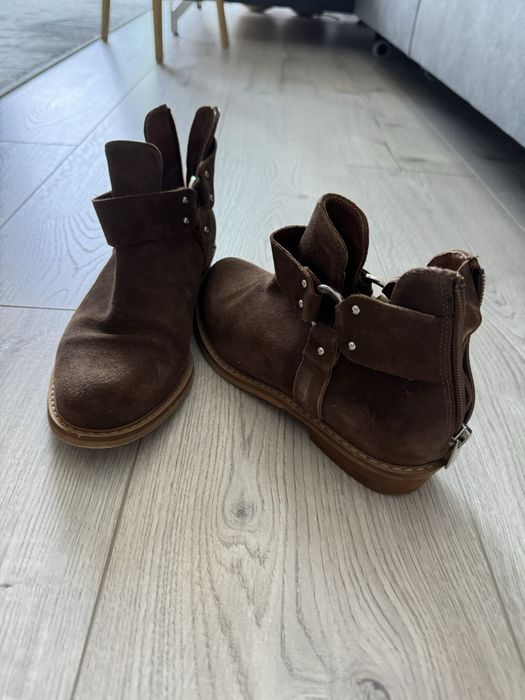 Ghete piele naturala